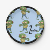 Zombie-Paper-Teller Pappteller (Vorderseite)