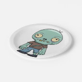Zombie Pappteller (Schrägansicht)