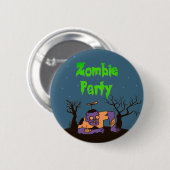 Zombie Party Button (Vorne & Hinten)
