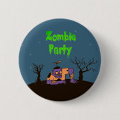 Zombie Party Button (Vorderseite)