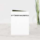 Zombie-Party Einladungen benutzerdefinierte Hallow (Rückseite)