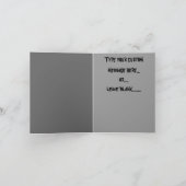 Zombie-Party Einladungs-kundenspezifische Einladung (Innenseite)