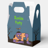 Zombie Party Geschenkschachtel (Geöffnet)