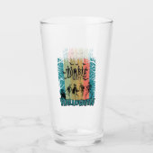 Zombie-Party, Halloween Glas (Vorderseite)