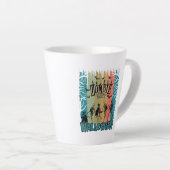 Zombie-Party, Halloween Milchtasse (Rechte Ecke)