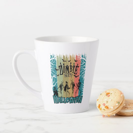 Zombie-Party, Halloween Milchtasse (Beispiel)