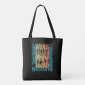 Zombie-Party, Halloween Tasche (Rückseite)