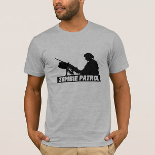 Zombie-Patrouille - auf dem Gewehr T-Shirt