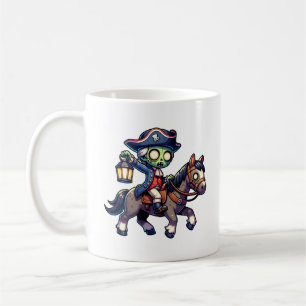 Zombie Paul Revere's Ride Kaffeetasse