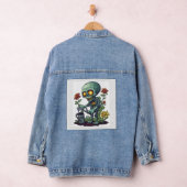 Zombie-Pflanzen-Eltern Jeansjacke (Hangar)