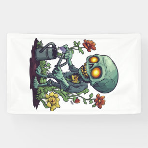 Zombie-Pflanzen-Elternteil Banner