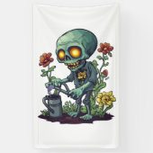 Zombie-Pflanzen-Elternteil Banner (Vertikal)