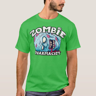 Zombie PHARMACIST Halloween Einfaches Kostüm 1 T-Shirt