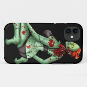 Zombie Pin-Up iPhone 5 Case-Mate Barely There™ Hülle (Rückseite (Horizontal))