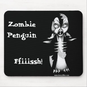 Zombie-Pinguin: Ffiiissh! Mousepad