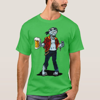 Zombie-Pirat-Pärty T-Shirt