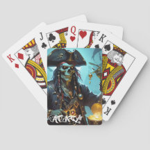 Zombie Pirate Classic Spielkarten