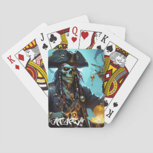 Zombie Pirate Classic Spielkarten