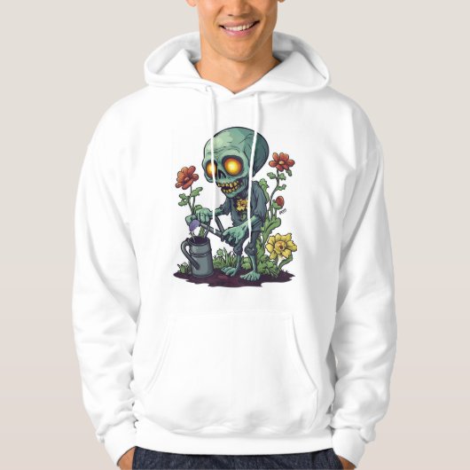 Zombie Plant Parent Hoodie (Vorderseite)