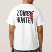Zombie platsch T-Shirt (Rückseite)