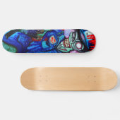 Zombie-PolizistSkateboard Skateboard (Horizontal)