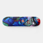 Zombie-PolizistSkateboard Skateboard (Horizontal)