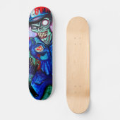 Zombie-PolizistSkateboard Skateboard (Vorderseite)