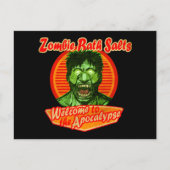 Zombie Postcard Postkarte (Vorderseite)