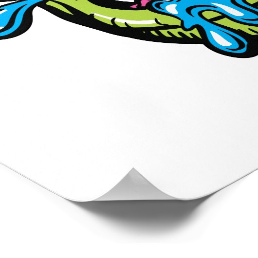 Zombie Poster (Ecke)