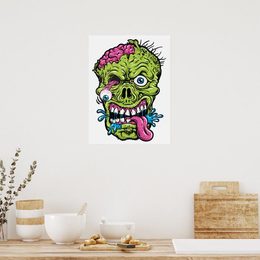 Zombie Poster (Küche)