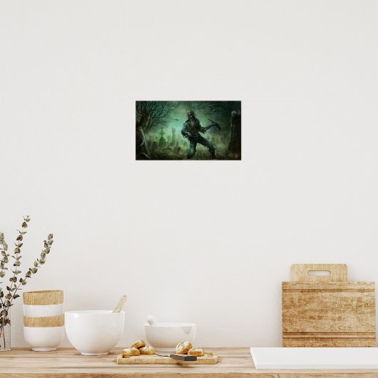 Zombie, Poster (Küche)