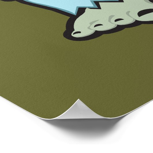 Zombie Poster (Ecke)