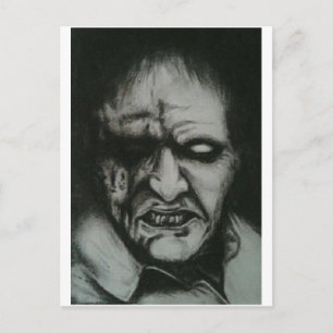 Zombie Postkarte
