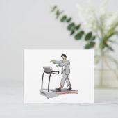 Zombie Postkarte (Stehend Vorderseite)