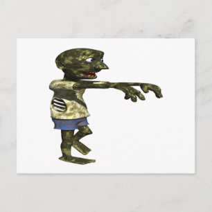 Zombie Postkarte