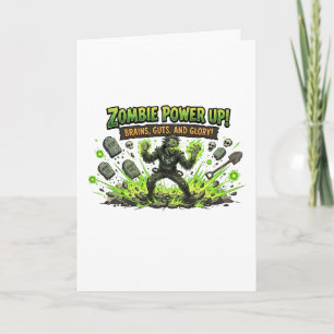 Zombie Power Up Gamer Grafik Karte