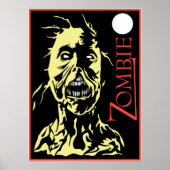 Zombie Print Poster (Vorne)
