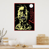Zombie Print Poster (Küche)