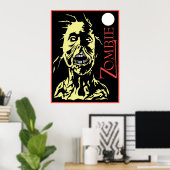 Zombie Print Poster (Heimbüro)
