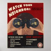 Zombie-Propaganda Poster (Vorne)