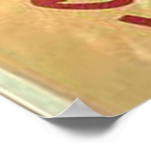 Zombie-Propagandaposter Poster (Ecke)