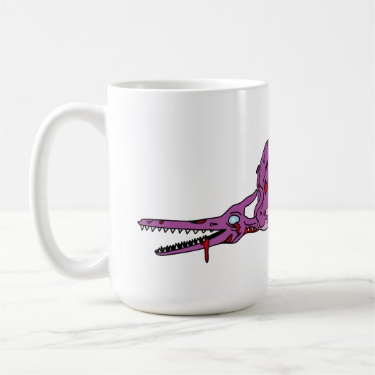 Zombie Pterodactyls Kaffeetasse (Links)