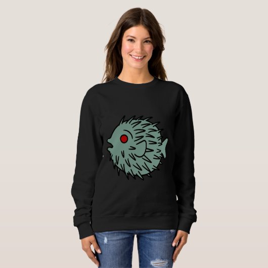 Zombie Puffer Sweatshirt (Vorne ganz)