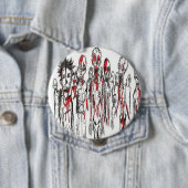 Zombie Punx Knopf Button (Beispiel)