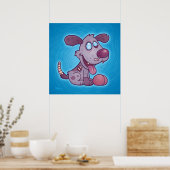 Zombie Puppy Poster (Küche)