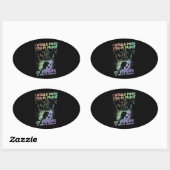 Zombie Push Save My Beagle Halloween Gift Ovaler Aufkleber (Blatt)