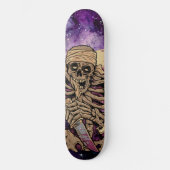 Zombie Rache Night Stars Skateboard (Vorderseite)