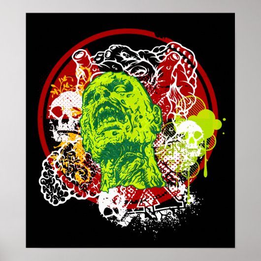 Zombie Raid Poster (Vorne)