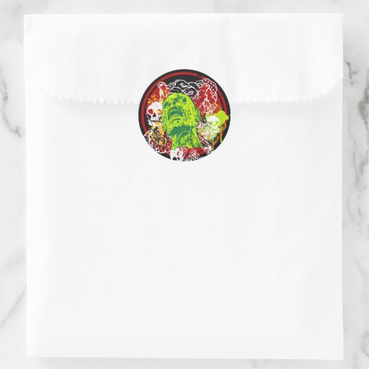 Zombie Raid Stickers (Tasche)