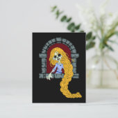 Zombie Rapunzel Postkarte (Stehend Vorderseite)